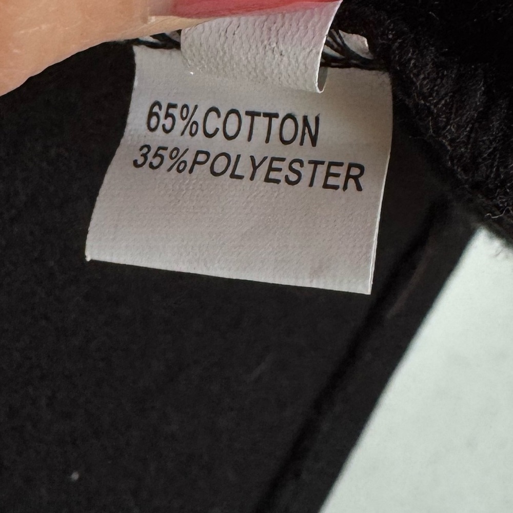 Women’s Black Athleisure Long‎ Sleeve Fitted Zip Collar Sweatshirt Size Medium - Picture 9 of 9